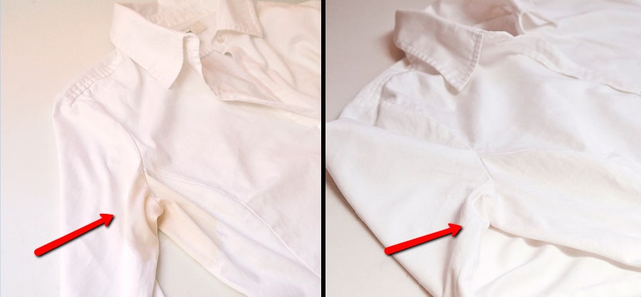 Como remover manchas de suor das roupas? | Sansil Etiquetas